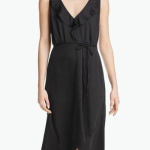 French Connection Ruffle Wrap Dress